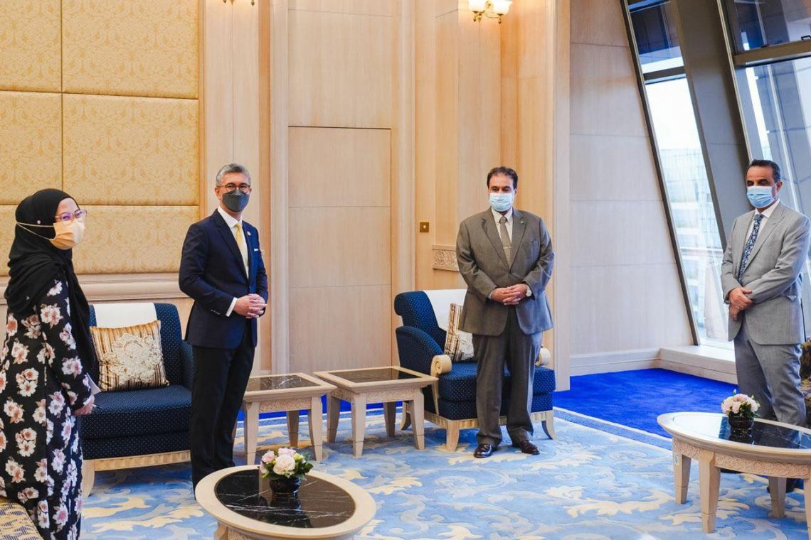 Sesi Kunjungan Hormat Duta Arab Saudi ke MOF